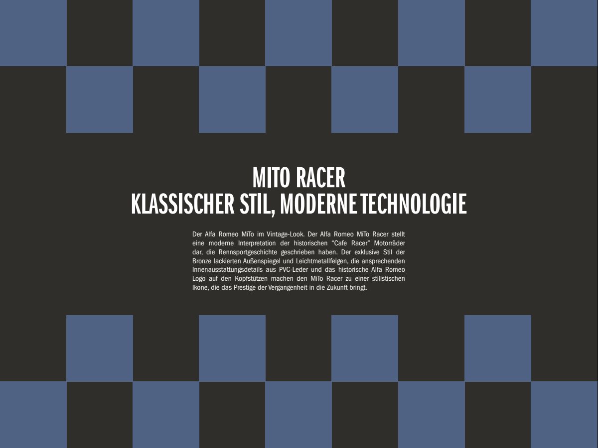 2015 – MiTo Racer Edition (DE) Preview Page 2