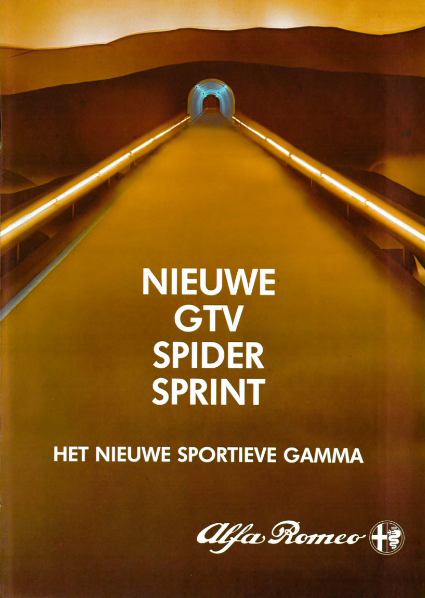 1983 – GTV, Spider & Sprint (NL) Preview Page 1