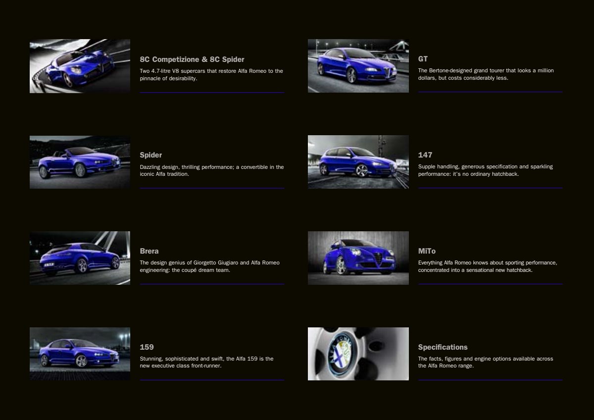 2009 – Model Range (UK) Preview Page 2