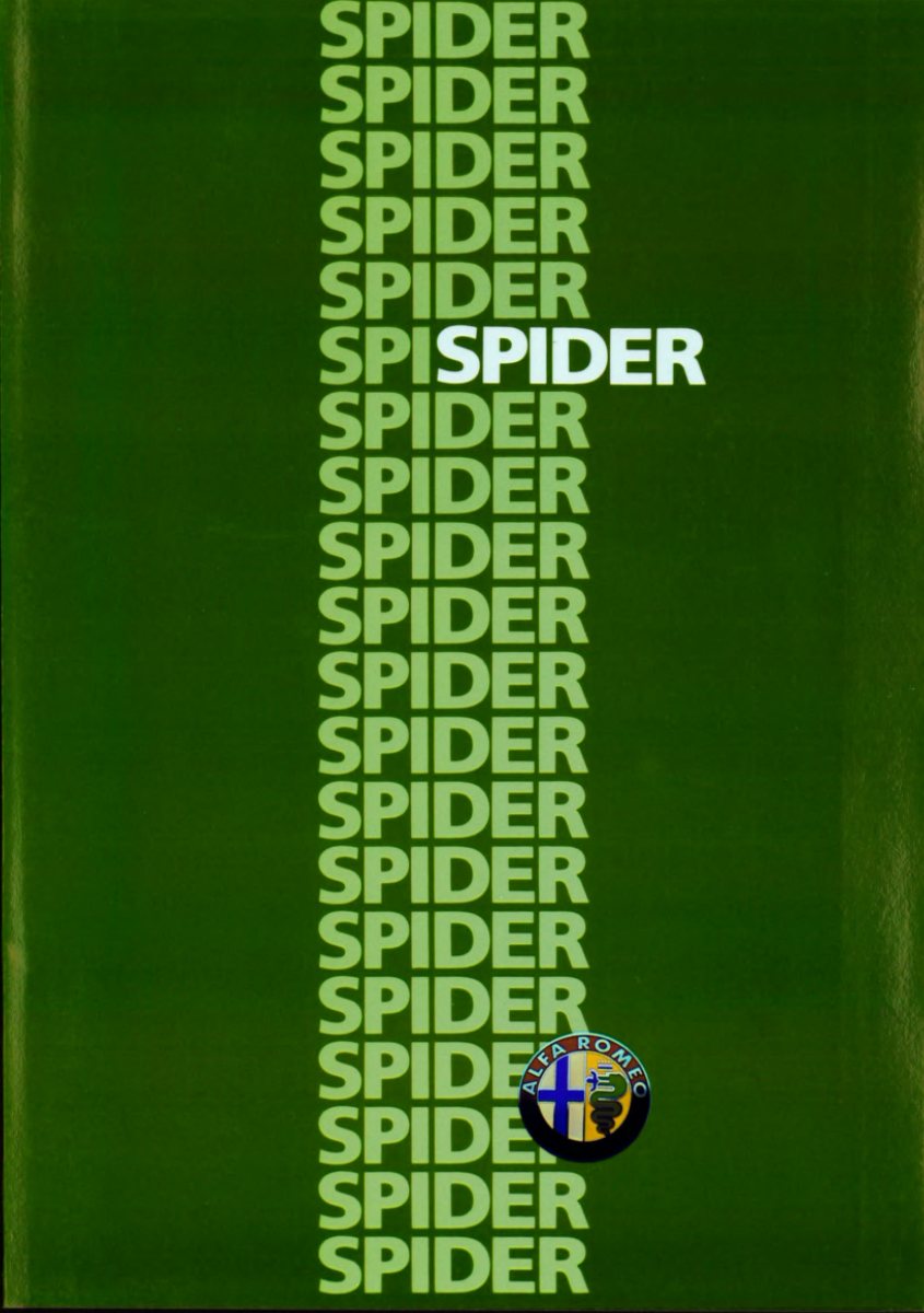 1986 – Spider (NL) Preview Page 1