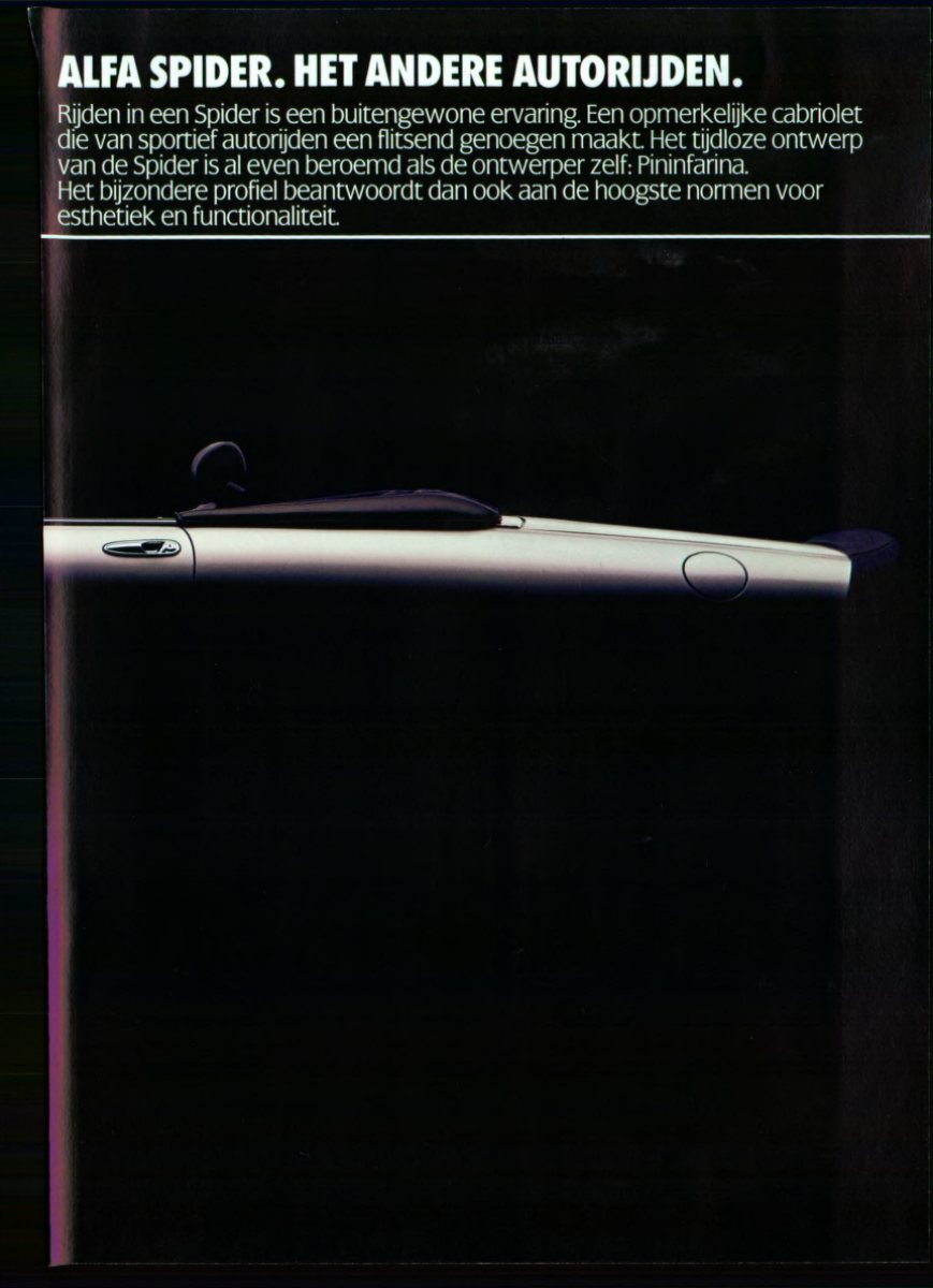 1986 – Spider (NL) Preview Page 3