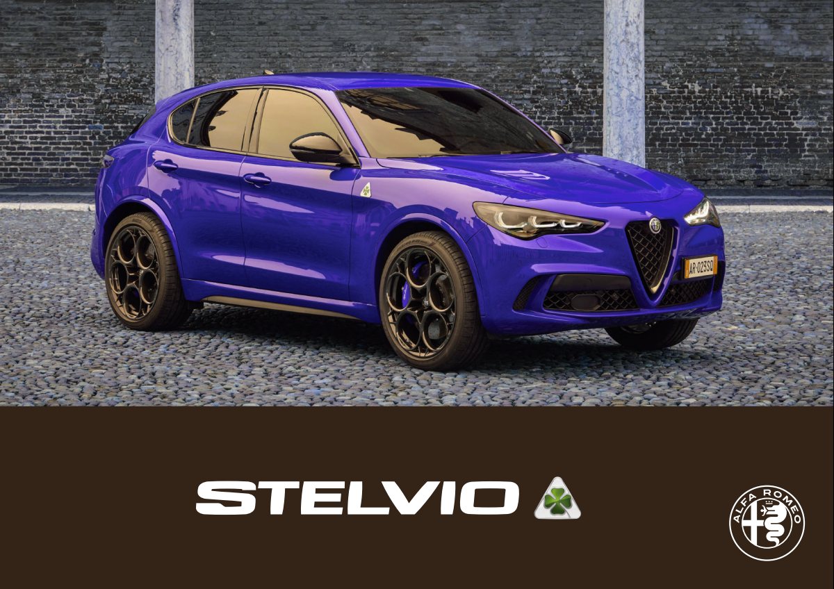 2023 – Stelvio Quadrifoglio (JP) Preview Page 1
