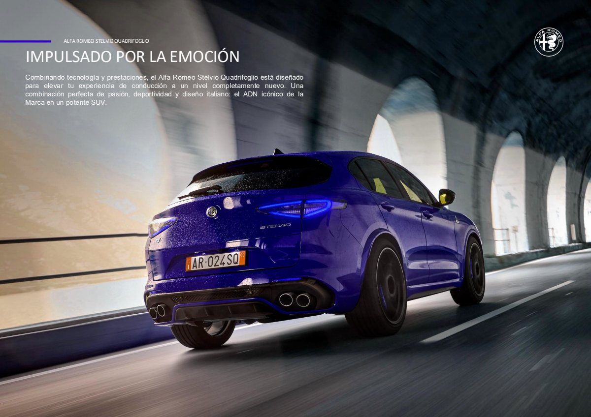 2025 – Stelvio Quadrifoglio (ES) Preview Page 2