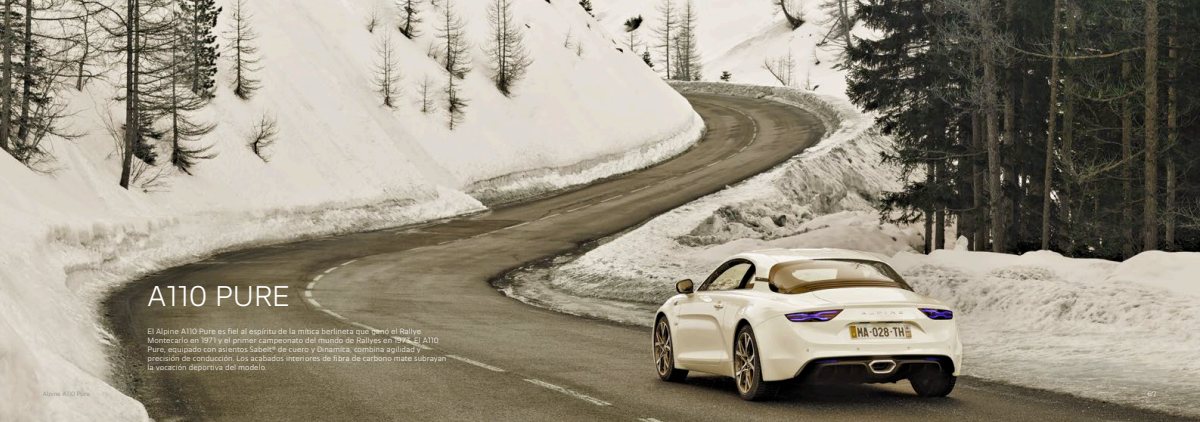 2019 – A110 Model Range (ES) Preview Page 4