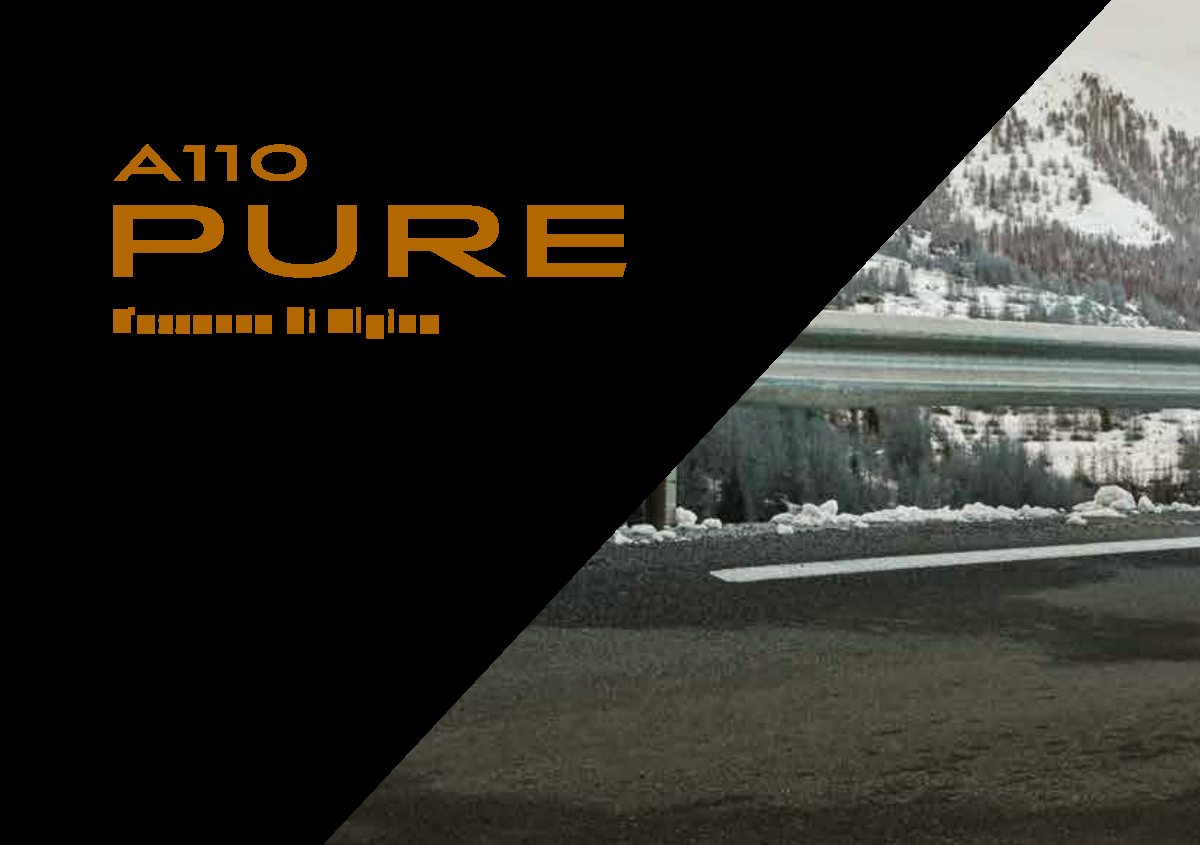 2019 – A110 Pure & Legende (IT) Preview Page 4