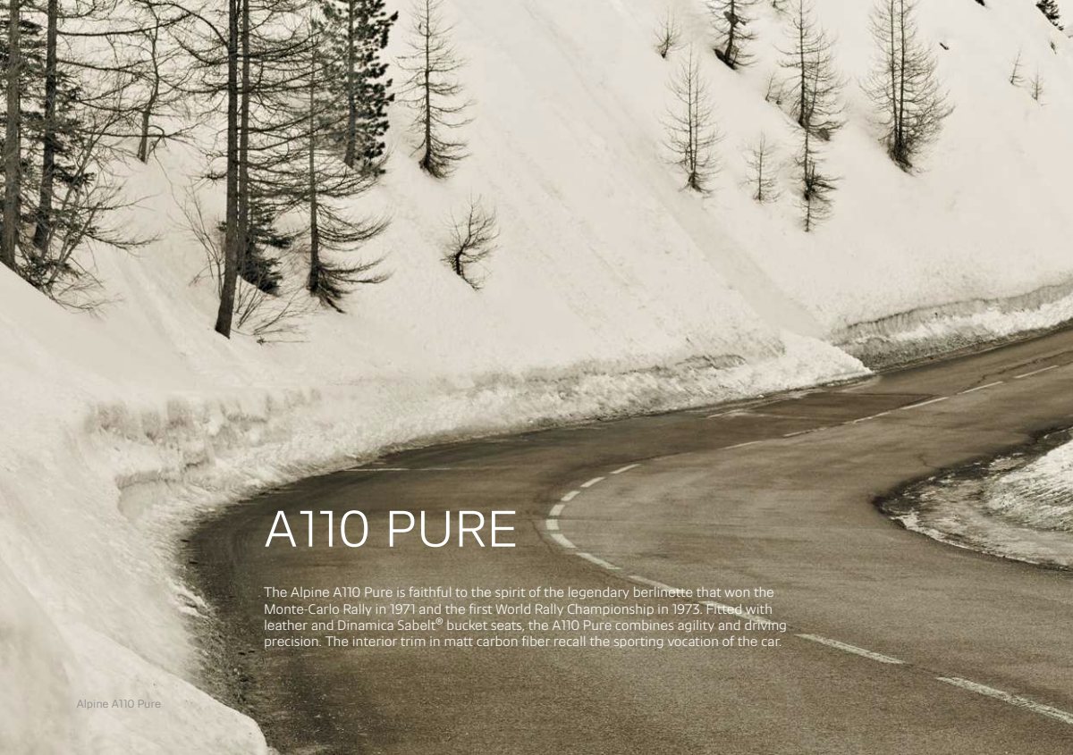 2021 – A110 Model Range (UK) Preview Page 6