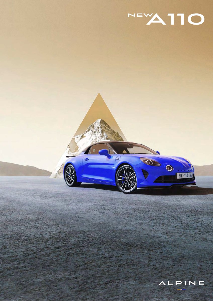 2022 – A110 Model Range (UK) Preview Page 1