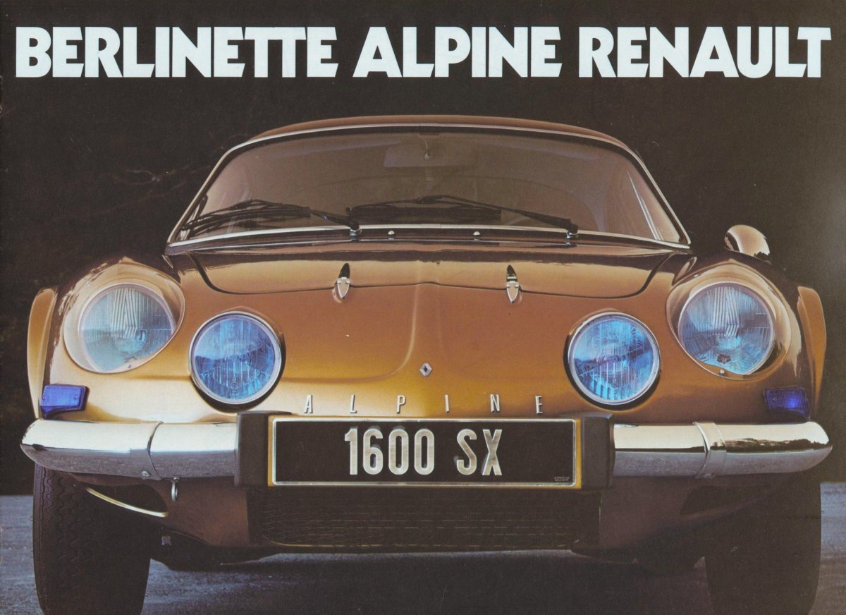 1977 – A110 1600 SX (FR) Preview Page 1