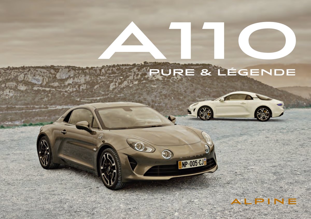 2018 – A110 Pure & Legende (INT) Preview Page 1