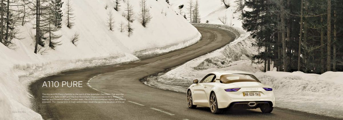 2019 – A110 Model Range (UK) Preview Page 4