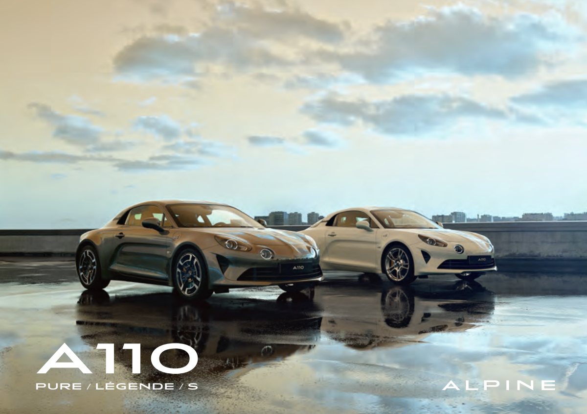 2021 – A110 Model Range (CH) Preview Page 1