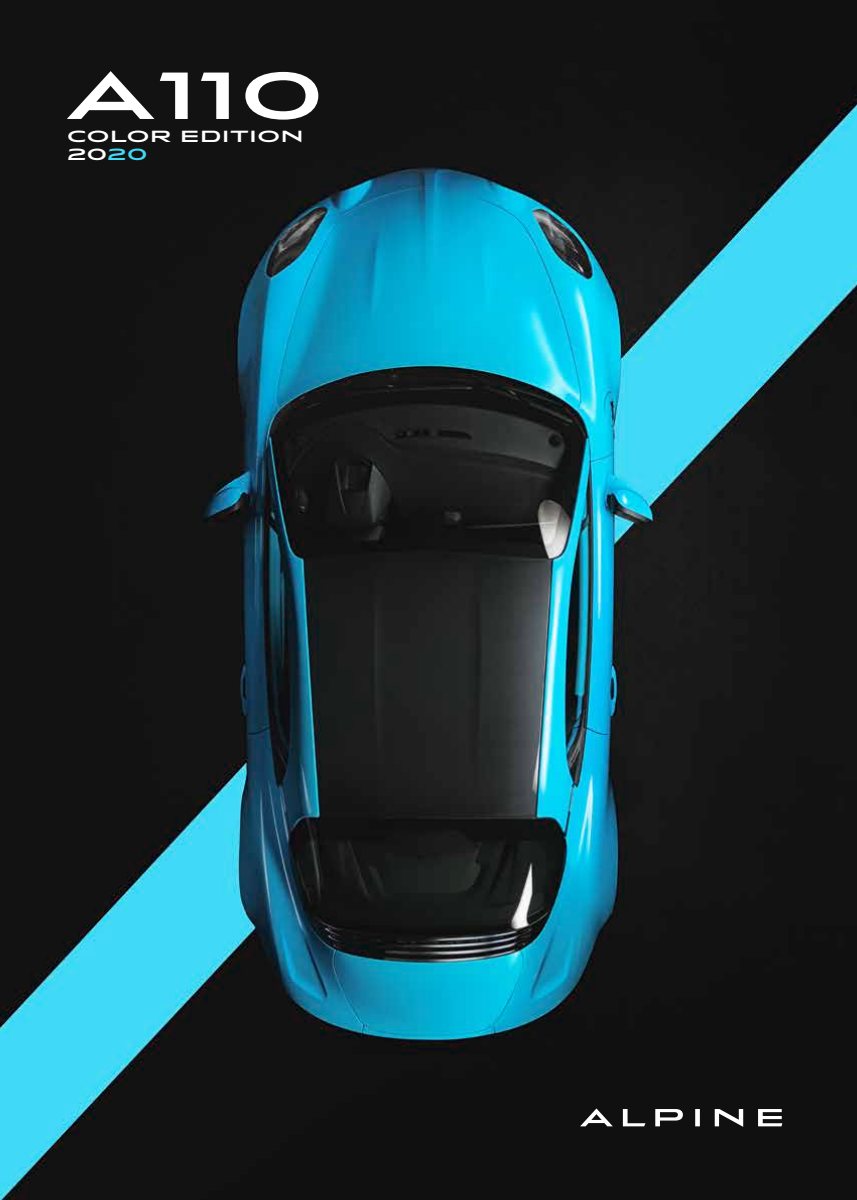 2020 – A110 Color Edition (INT) Preview Page 1