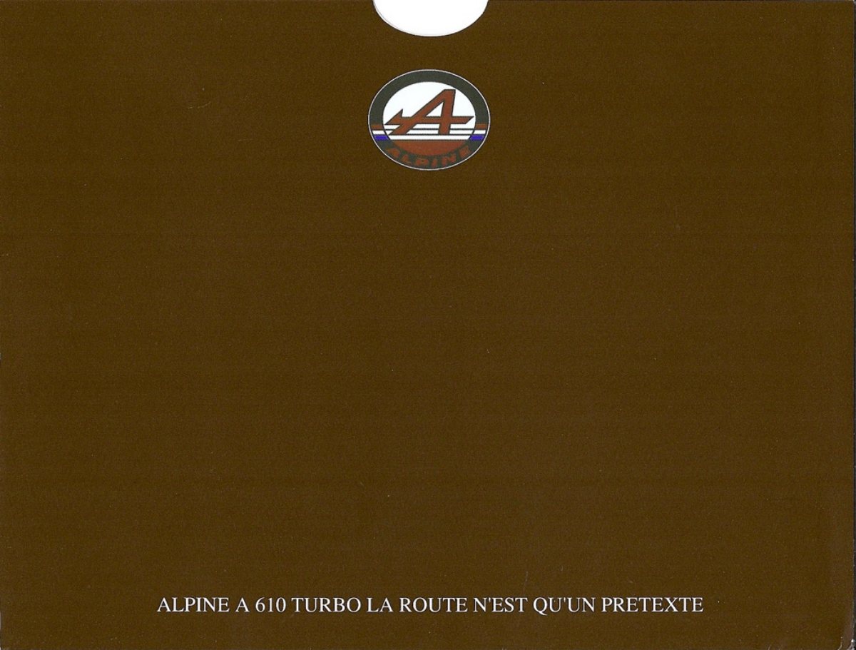 1991 – A610 Turbo (FR) Preview Page 1