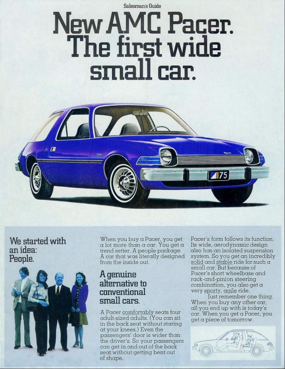 1976 – Pacer (US) Preview Page 1