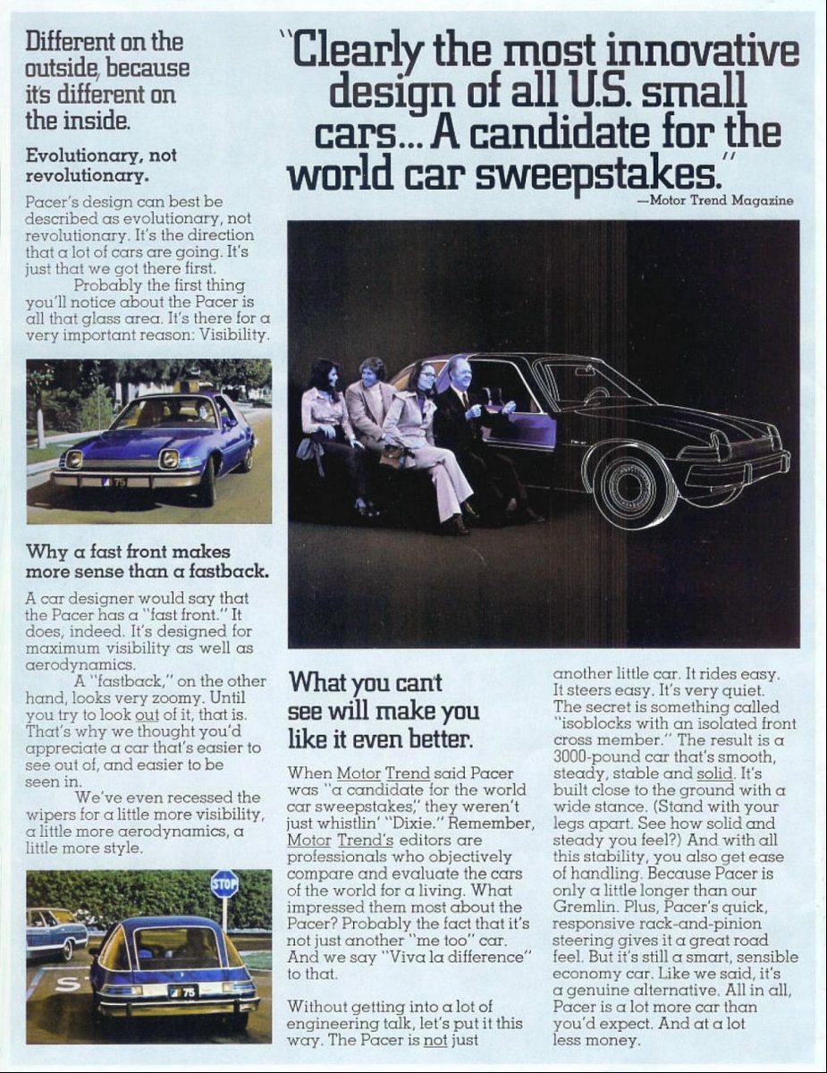 1976 – Pacer (US) Preview Page 2