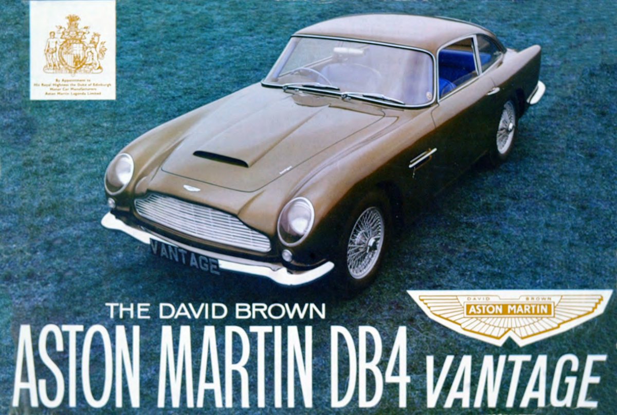 1960 – DB4 Vantage (UK) Preview Page 1