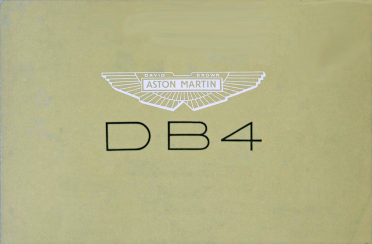 1960 – DB4 (UK) Preview Page 1