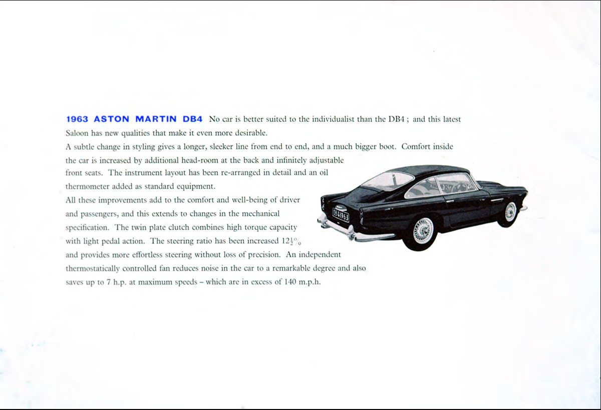 1963 – DB4 (UK) Preview Page 2