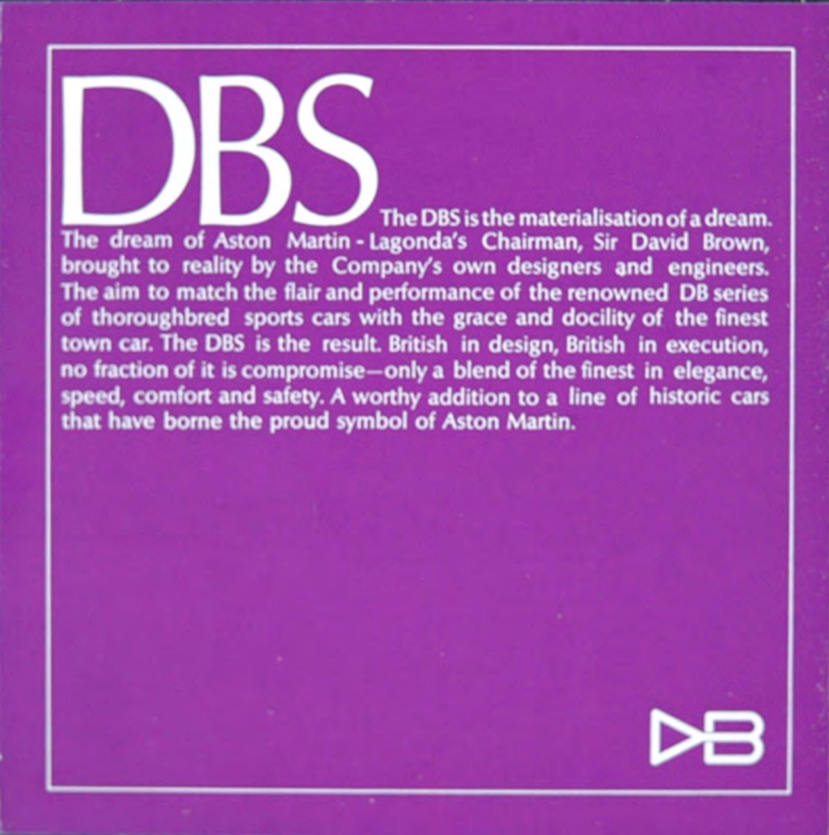 1967 – DBS (UK) Preview Page 2