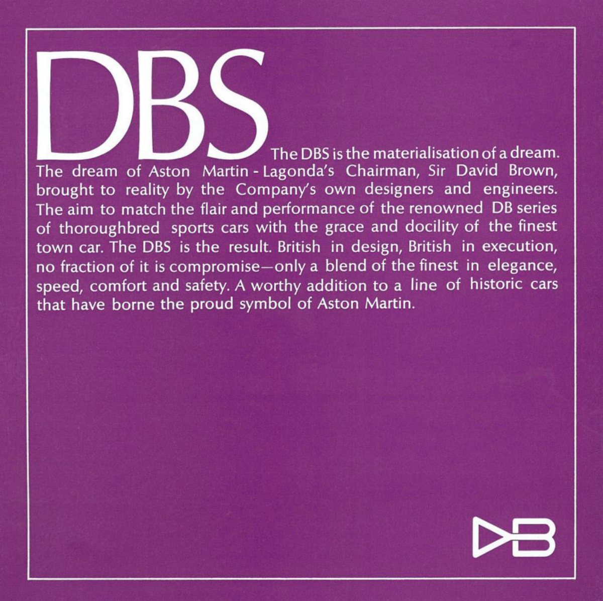 1970 – DBS (UK) Preview Page 2