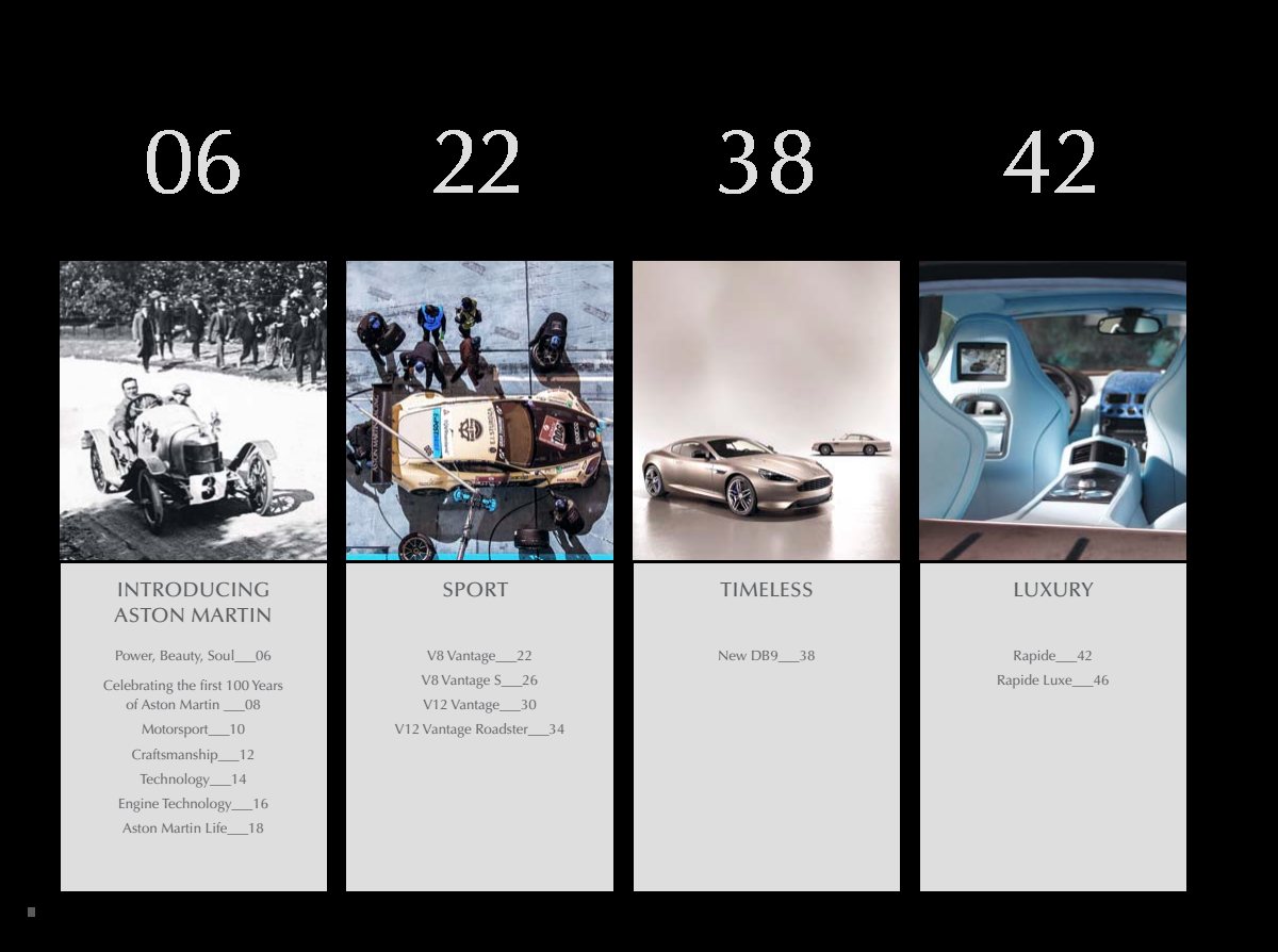 2012 – Model Range (INT) Preview Page 5