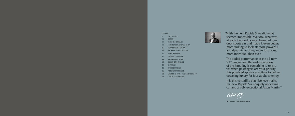 2013 – Rapide S (INT) Preview Page 2
