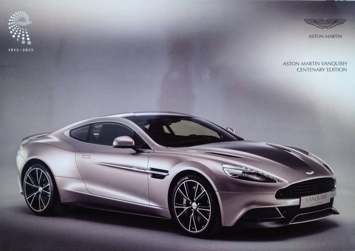 2013 – Vanquish Centenary Edition (UK) Preview Page 1