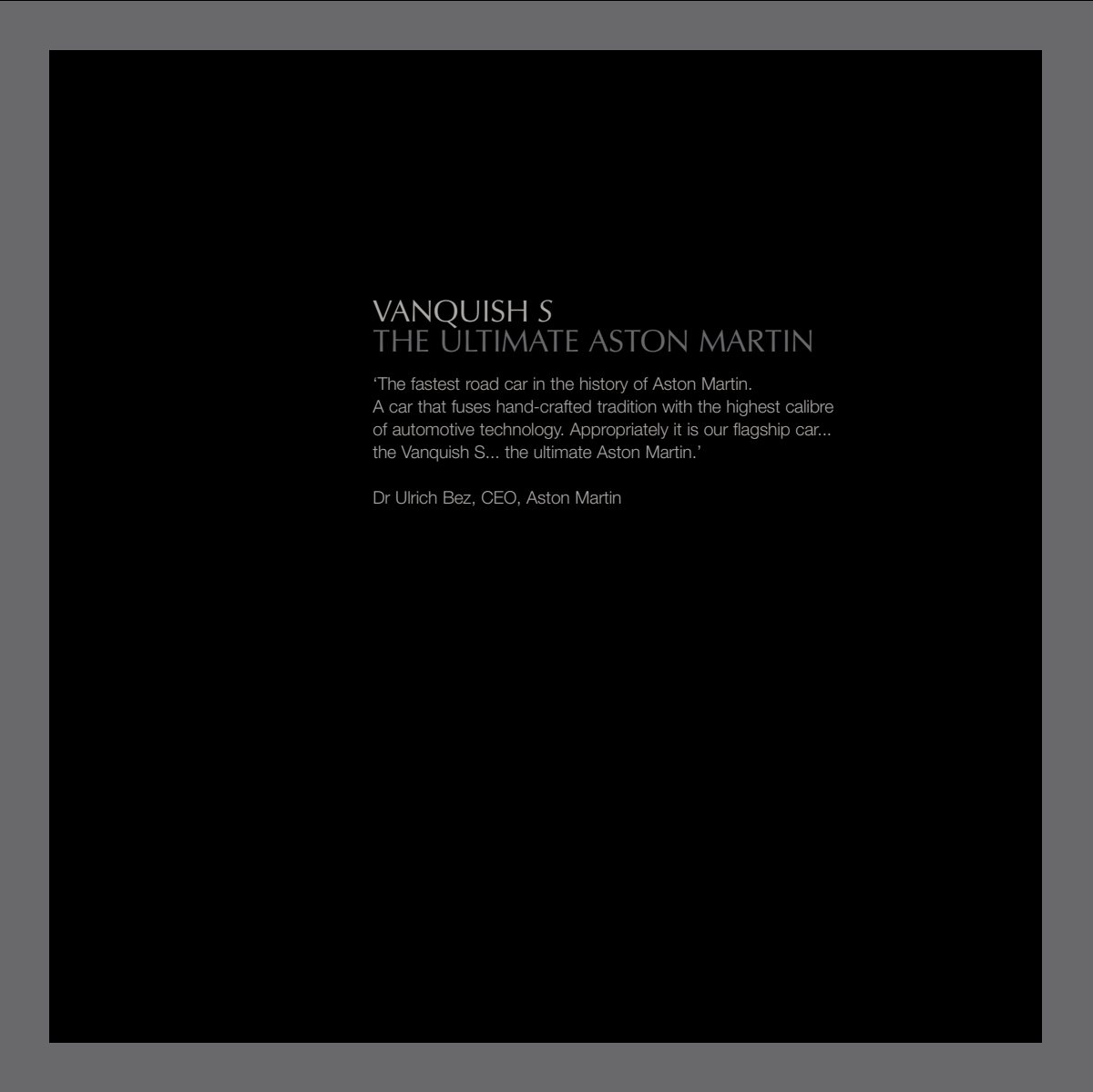 2006 – Vanquish S (UK) Preview Page 2