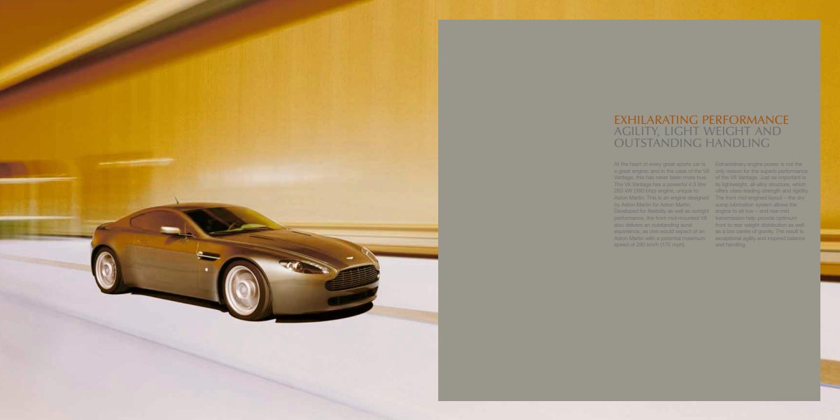 2006 – V8 Vantage (UK) Preview Page 3