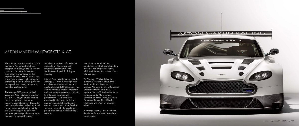 2013 – Vantage GT3 & GT (INT) Preview Page 3