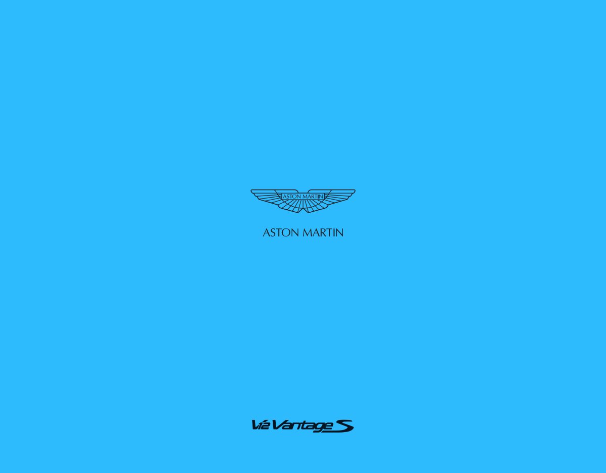 2013 – V12 Vantage S (INT) Preview Page 1